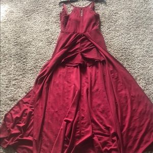 Dillard’s Burgundy Romper Dress